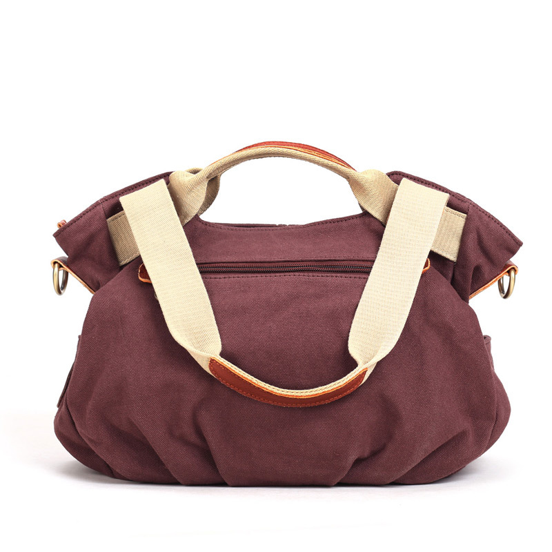 Bags | Large Canvas Tote Hobo Crossbody Bag With Zipper Pockets For Daily Use 69aae8ff8b24d31236543a00